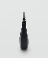 Mango Women's Oval Shoulder Bag