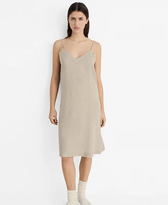 Mango Women's Linen Nightgown