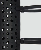 Mango Women's Die-Cut Shoulder Bag