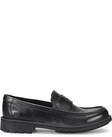 Born Men's Langley Leather Slip On Penny Loafers
