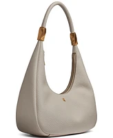 Donna Karan New York Quogue Leather Mini Hobo Shoulder Bag