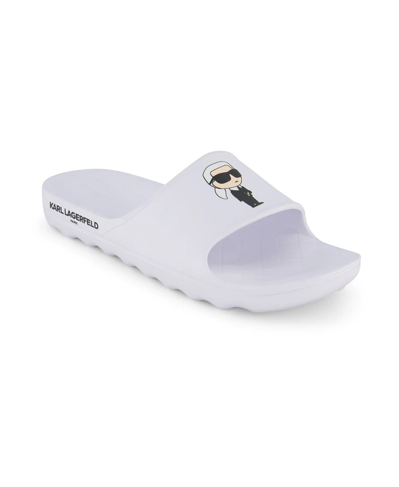 Karl Lagerfeld Paris Men's Print Slides