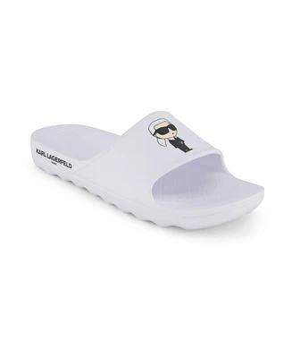 Karl Lagerfeld Paris Men's Print Slides