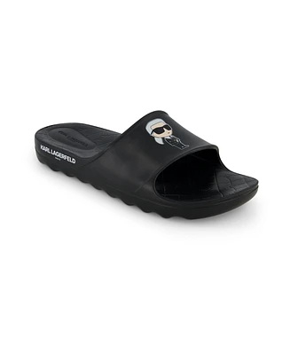 Karl Lagerfeld Paris Men's Print Slides