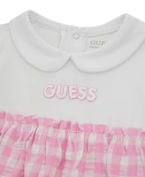 Guess Baby Girls Seersucker One Piece