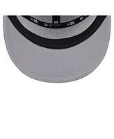 New Era Men's Boston Celtics Adventure Denim Split Panel 9FIFTY Snapback Trucker Hat
