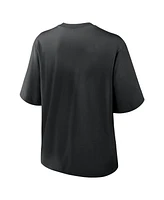 Nike Women's Black San Francisco Giants 2025 City Connect Logo Boxy T-Shirt