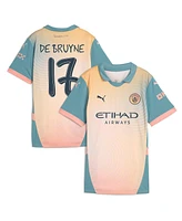 Puma Women's Kevin De Bruyne Blue Manchester City 2024/25 Fourth Replica Player Jersey