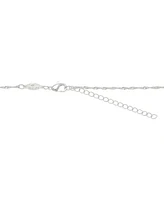 Disney Mickey Mouse Cubic Zirconia Tennis Pendant Necklace