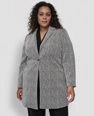 Dkny Plus Double D Topper Blazer