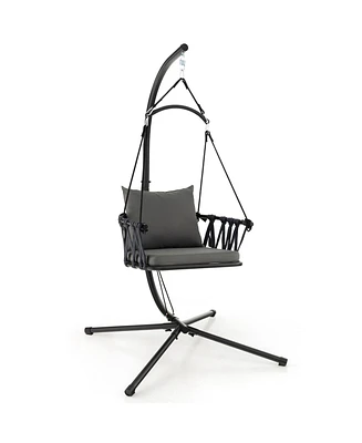 Hanging Swing Chair with Stand