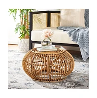 Jacynda Round Ottoman
