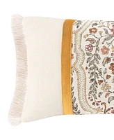 Rose Tree Baroda Boudoir Decorative Pillow, 24" x 14"