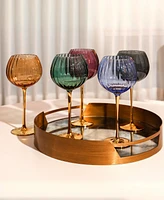 Qualia Glass Posh Ballon Glasses, Set of 2