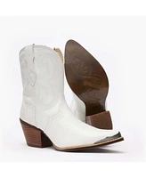 Crush by Durango Women's Pearl White Western Fashion Boot