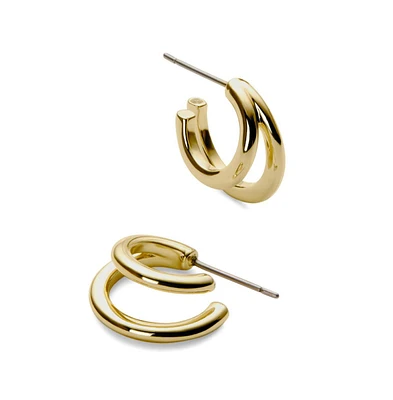 Ana Luisa - Double Hoop Earrings - Scarlett