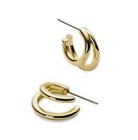 Ana Luisa - Double Hoop Earrings - Scarlett
