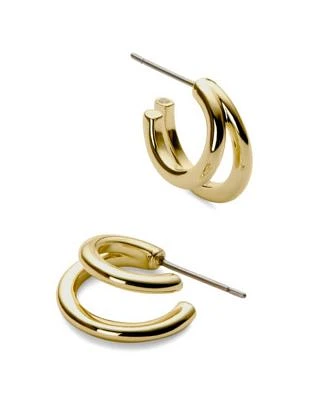 Ana Luisa Double Hoop Earrings Scarlett