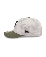 New Era Men's Light Beige/Olive Toronto Blue Jays 2025 Armed Forces Day Low Profile 59FIFTY Fitted Hat