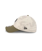 New Era Men's Light Beige/Olive York Mets 2025 Armed Forces Day 39THIRTY Flex Hat