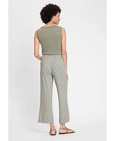 Olsen Women's Ornamental Pull-On Pant
