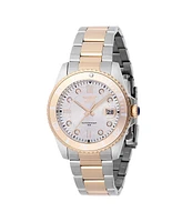 Invicta Women's Pro Diver Quartz 3 Hand Silver Dial Watch