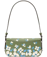 kate spade new york Liv Painterly Bouquet Mini Leather Shoulder Bag