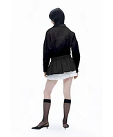 Nocturne Women's Shirt Collar Bodysuit