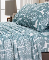 Linery & Co. Ultra Soft Cozy Velvet Plush Fleece Sheet Set