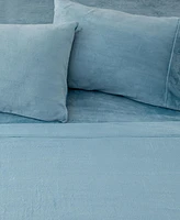 Linery & Co. Ultra Soft Cozy Velvet Plush Fleece Printed Sheet Set