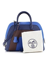 Pre-Owned Hermes 30 Bolide 1923 Rainbow Bag Epsom