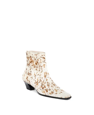 Maguire Shoes Lucena Heeled Pony-Hair Ankle Boot