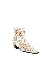 Maguire Shoes Lucena Heeled Pony-Hair Ankle Boot