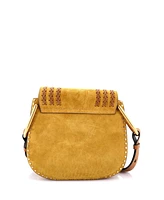 Pre-Owned Chloe Small Hudson Handbag Whipstitch Suede