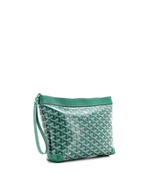 Pre-Owned Goyard Goyardine Conti Pouch Coated Canvas
