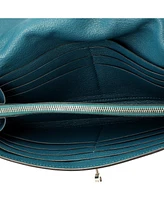 Pre-Owned Hermes Long Kelly Wallet Chevre Mysore