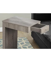 Sleek Hollow Core Accent Table for Stylish Living Rooms