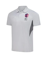 Adidas Men's Silver St. Louis City Sc 2025 Training Polo Shirt