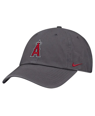 Nike Men's Gray Los Angeles Angels Club Adjustable Hat