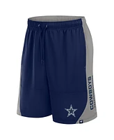 Fanatics Men's Navy/Gray Dallas Cowboys No Defense Shorts