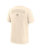 Nike Men's Cream Denver Broncos Glory Tri-Blend T-Shirt