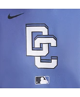 Nike Women's Blue Washington Nationals 2025 City Connect Authentic Collection Performance Pullover Hoodie