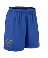 Jordan Men's Black/Royal Florida Gators 2025 Sideline Reversible Performance Shorts