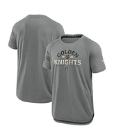 Fanatics Men's Heather Gray Vegas Golden Knights 2025 Stanley Cup Playoffs Authentic Pro Rink Performance T-Shirt