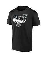 Fanatics Men's Black Los Angeles Kings 2025 Stanley Cup Playoffs Breakout T-Shirt