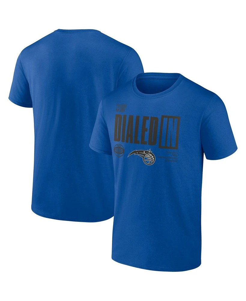 Fanatics Men's Royal Orlando Magic 2025 Southeast Division Champions Locker Room T-Shirt