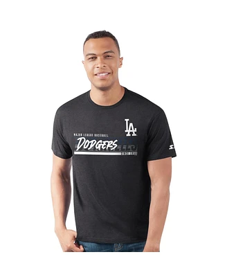 Starter Men's Black Los Angeles Dodgers Prime Time Team T-Shirt