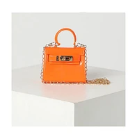 Women's Sunburst Sling Orange Mini Bag