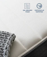 Brooklyn Bedding Select 12" Gel Memory Foam Hybrid Cushion Firm Tight Top Mattress