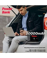 One Jump Starter 2000A Peak Battery Pack, 12V Jump Box for Battery up to 8.5L Gas or 6L Diesel Engine